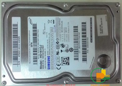 Phục hồi dữ liệu ổ đĩa cứng Samsung 160G Sata không nhận chết Rom thay mâm đĩa